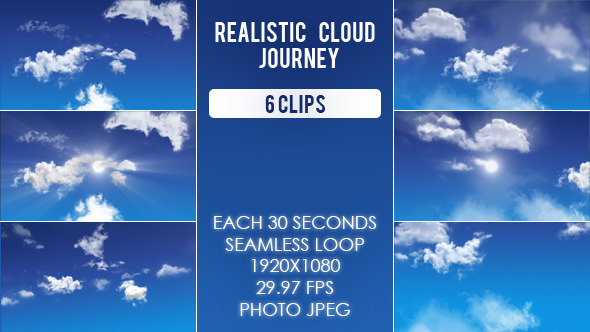 Cloud Journey Pack - 6 Variations