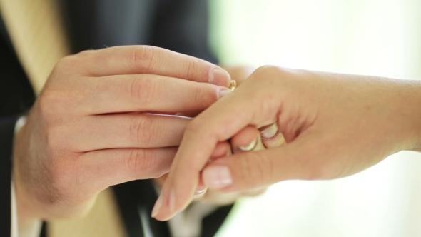 Exchanging Of Wedding Rings