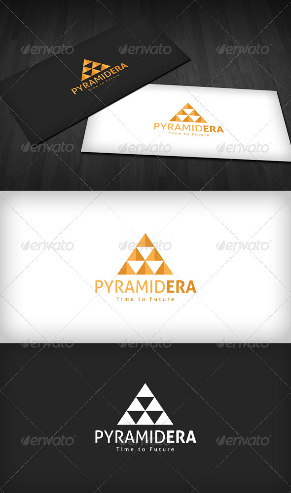 PyramidEra Logo - Vector Abstract