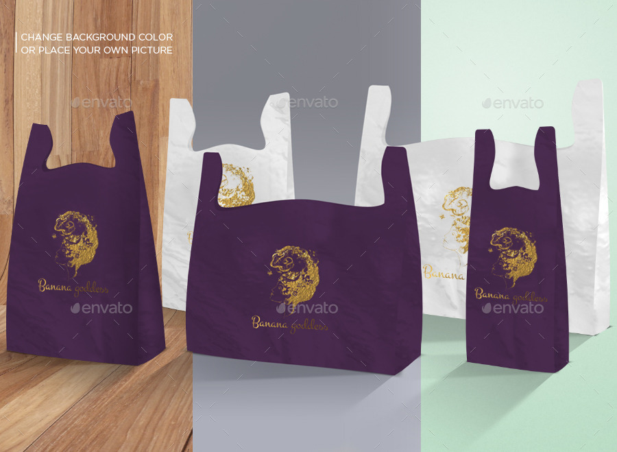 Download Plastic Bags Mockups by farandoledesign | GraphicRiver