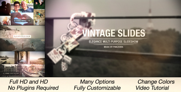Vintage Slideshow - VideoHive 11039246