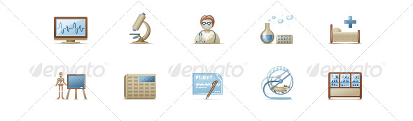 10 medical icons - Web Icons
