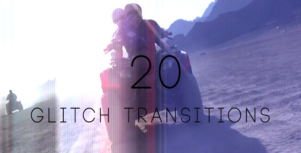 Glitch Transitions (20-Pack)