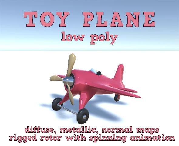Low Poly Toy - 3Docean 11047699