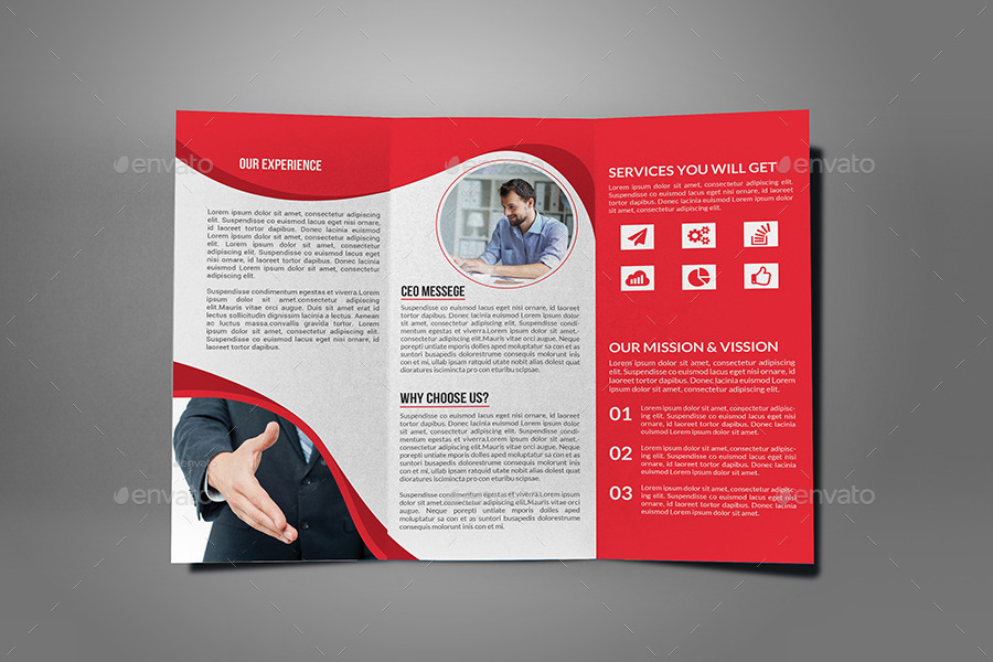 Corporate Trifold Brochure, Print Templates | GraphicRiver