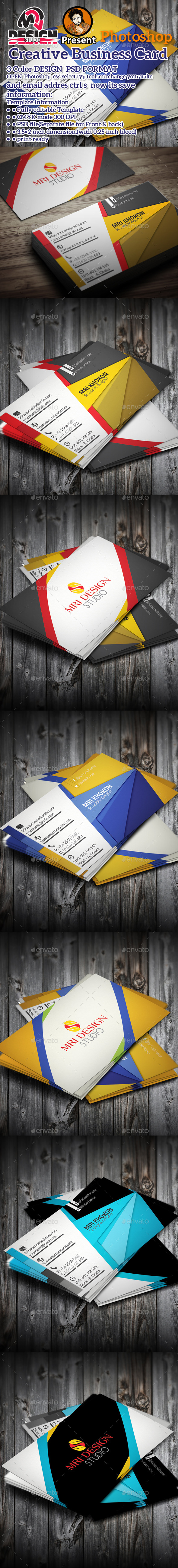 Corporat Business Card - Business Cards Print Templates