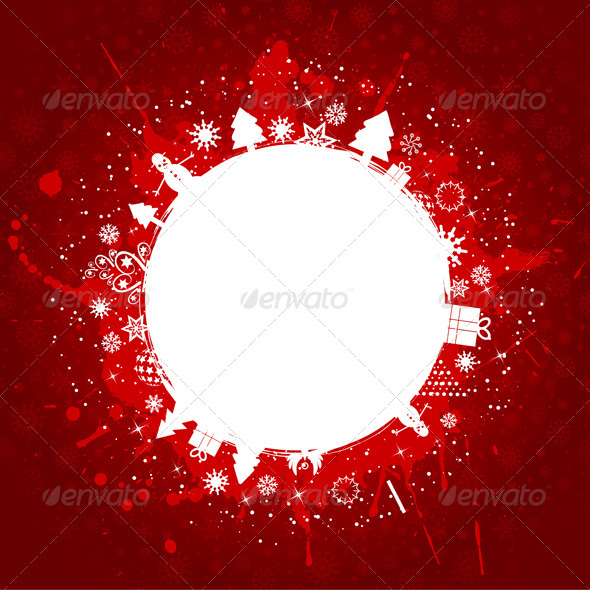 Grunge Christmas background - Christmas Seasons/Holidays