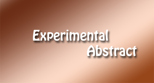 Experimental Abstract