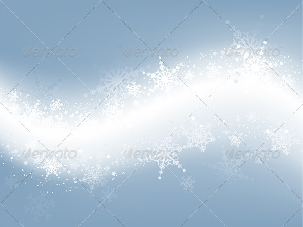 Snowflakes background - Christmas Seasons/Holidays