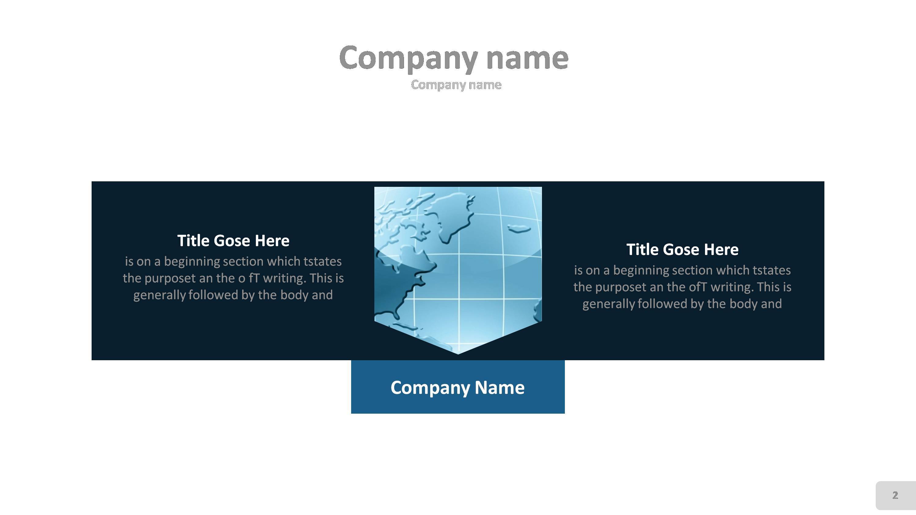 Business Gate PowerPoint Presentation Template by RainStudio GraphicRiver