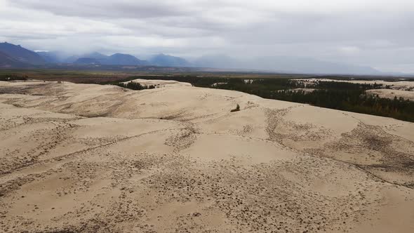 Chara Sands is a Tract Which is a Sandy Massif in the TransBaikal Territory alt