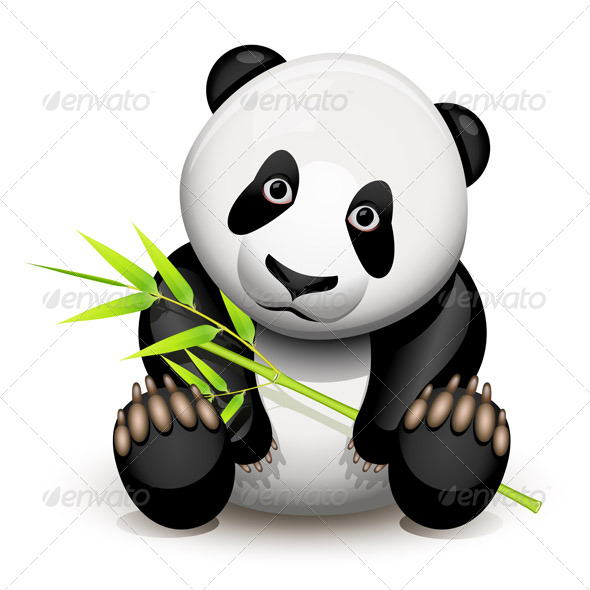 Little panda - Animals Characters
