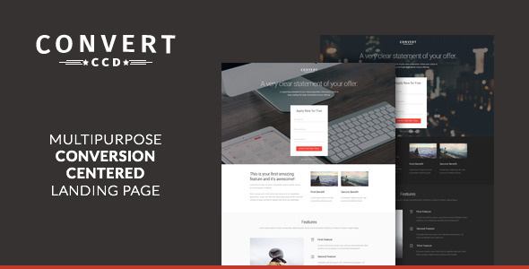 Convert - Multipurpose CCD Landing Page