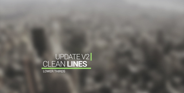 Clean Lines Lower - VideoHive 10740623