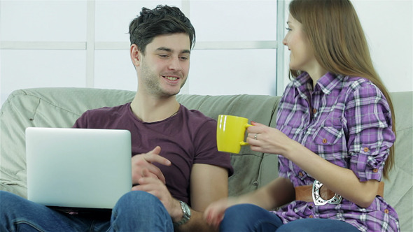 Girlfriend With Coffee alt