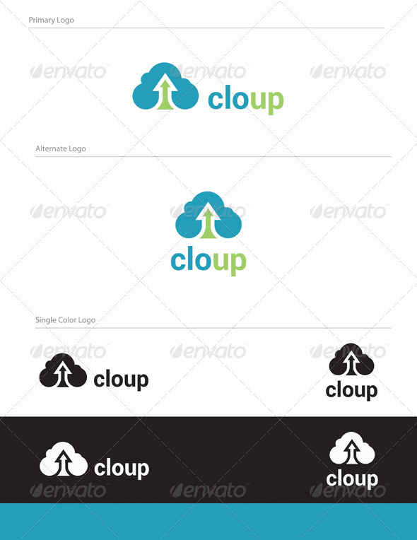 Cloup Logo Design - ABS-010 - Abstract Logo Templates