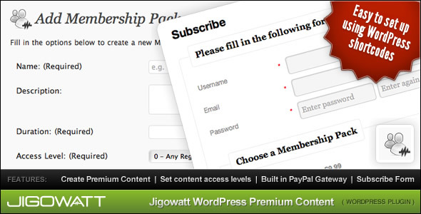 WordPress Premium Content