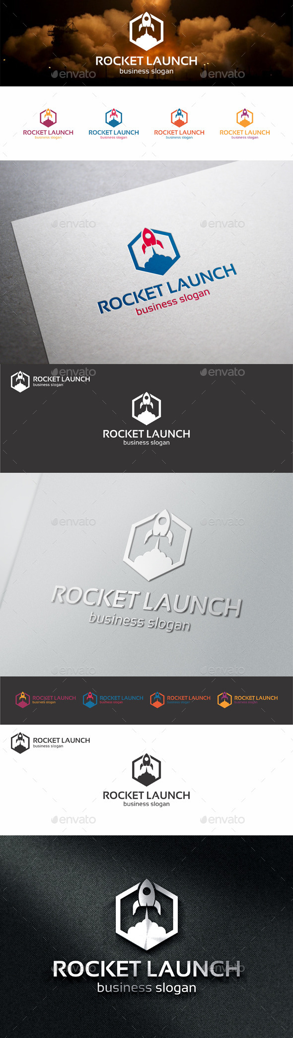 Rocket Launch Web Logo