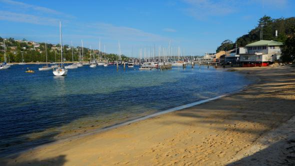 Beach Near Spit Bridge, Sydney