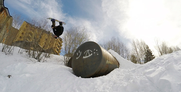 Snowboard Front Flip alt