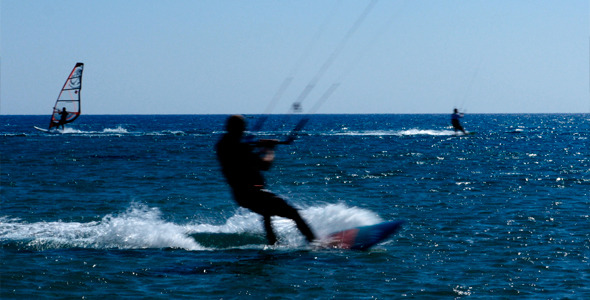 Wind And Kite Surfers alt