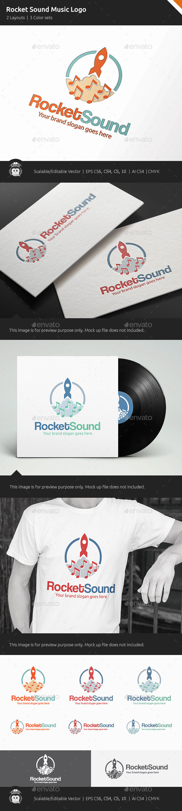 Rocket Sound Music Logo