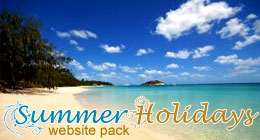 Summer Holidays website pack