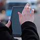 Woman Hands With Tablet Computer In The City - VideoHive Item for Sale