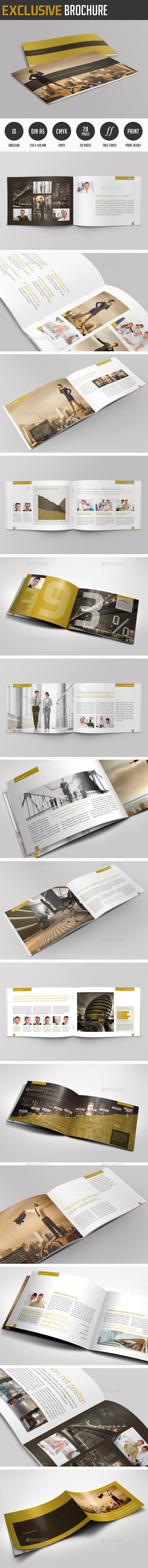 Exclusive Horizontal Brochure - Corporate Brochures