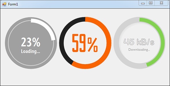 Progress Wheel for Windows Forms Nulled