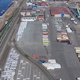 Aerial View to Commercial Sea Port - VideoHive Item for Sale