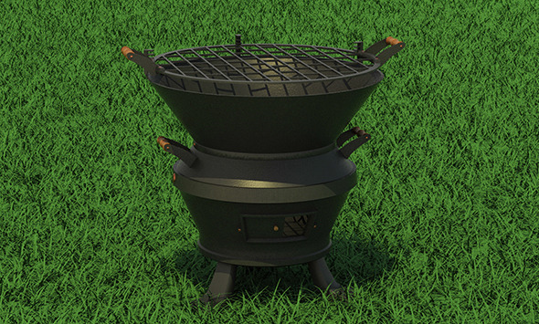 BBQ Grill - 3Docean 11108115