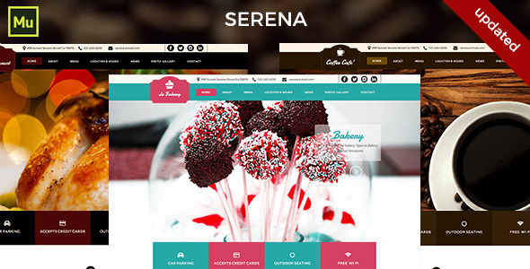 Serena Muse Template - ThemeForest 10748487