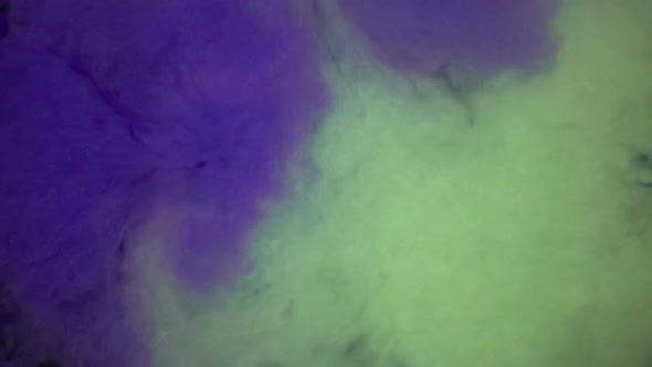 Blue And Green Paint Mix alt