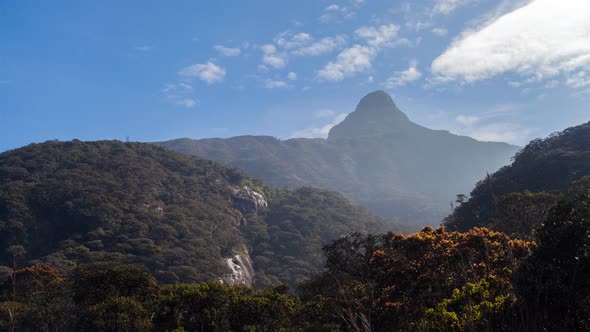 Landscape Peak of Adam, Sri Lanka  alt