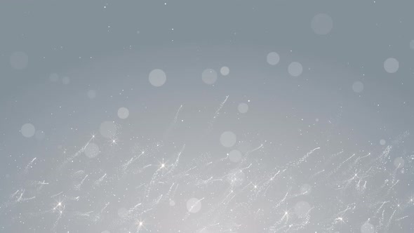 White Particles Background