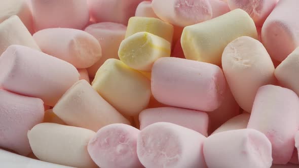colorful marshmallows candy