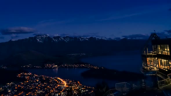 Queenstown evening timelapse alt