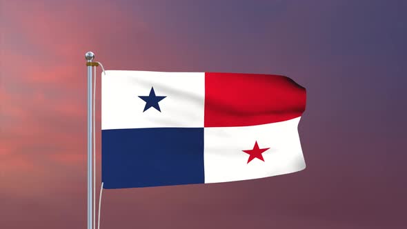 Panama Flag 4k alt