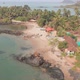 Beauty Pathem Beach Aerial View Landscape Goa State in India - VideoHive Item for Sale