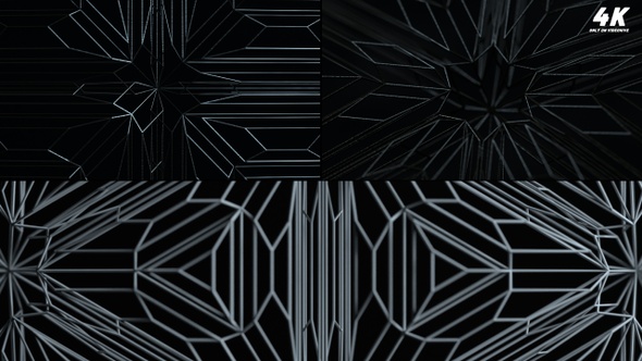 Abstract Dark Line Background Pack