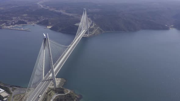 Istanbul Yavuz Sultan Selim Bridge Aerial View 14 alt
