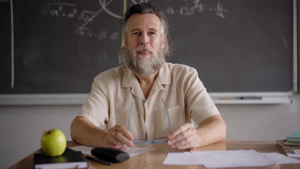 Webcam View of the Teacher in Online Classes alt