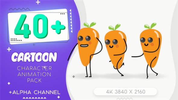 Carrot Character Pack