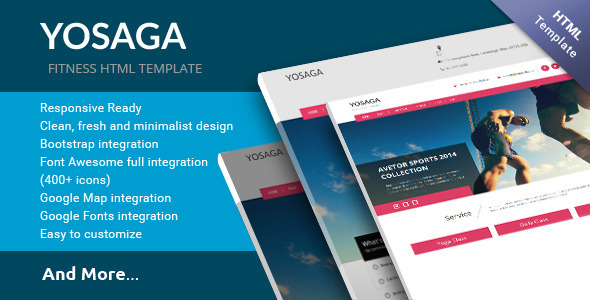Yosaga HTML Template - ThemeForest 11122119