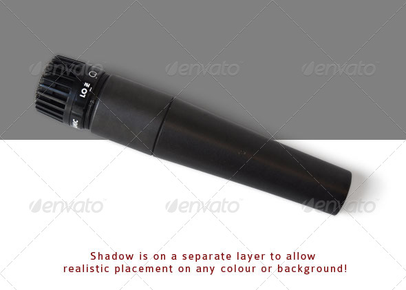 Dynamic Microphone - Technology Isolated Objects