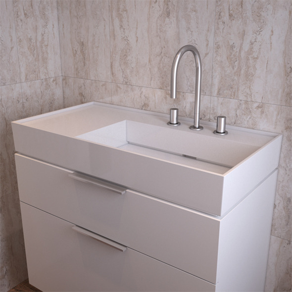 Bathroom Sink Laufen - 3Docean 11125586
