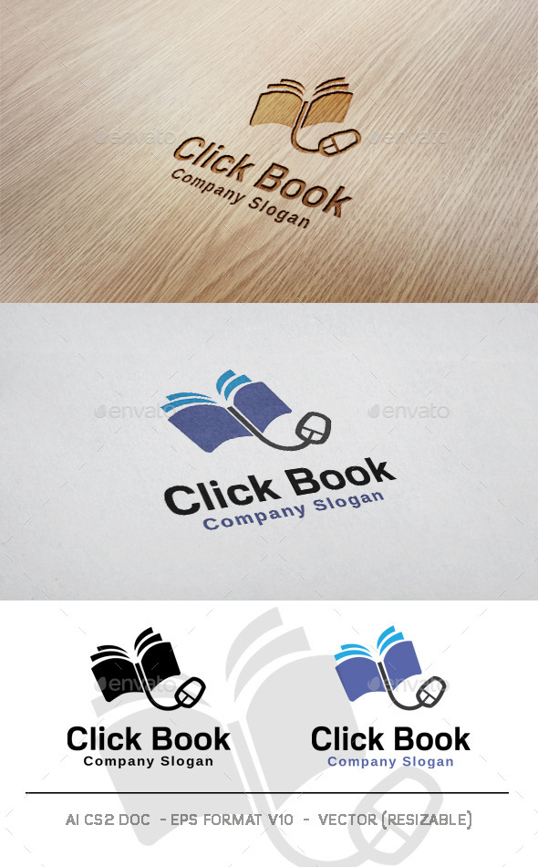 Click Book Logo