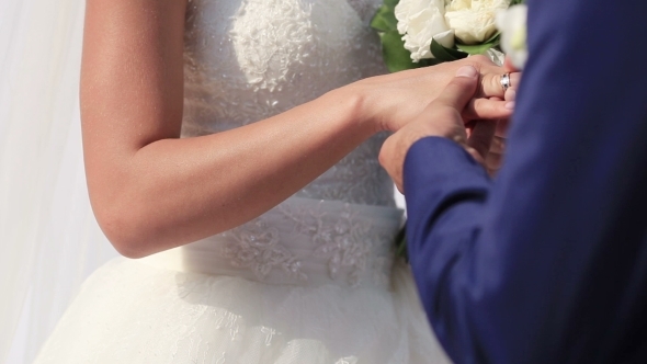 Exchanging Of Wedding Rings