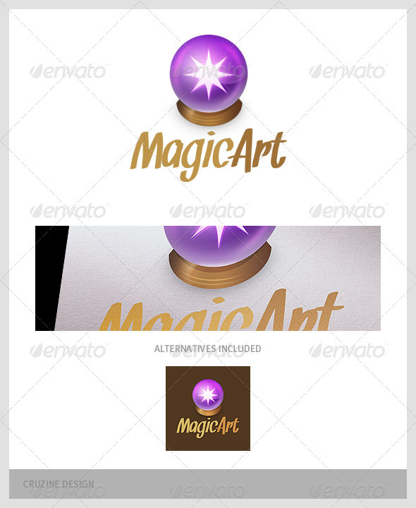Magic Ball Logo - Objects Logo Templates